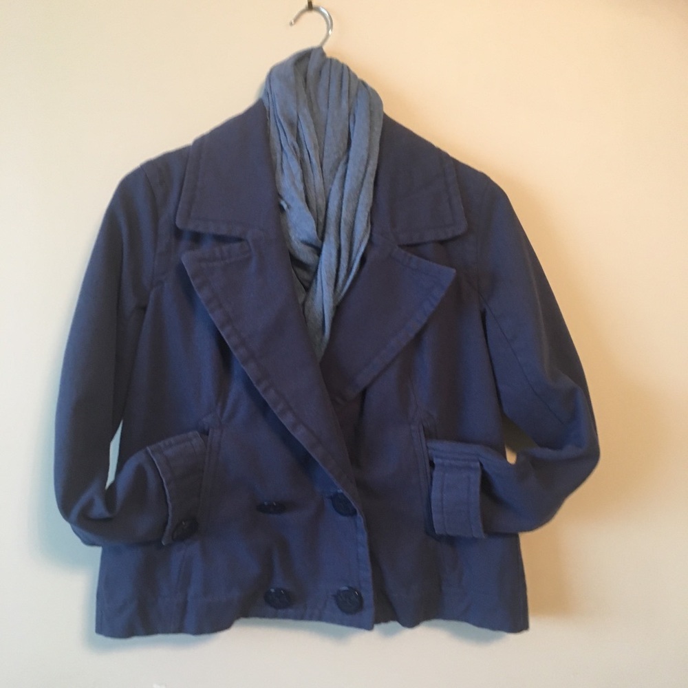 Lacoste casual blue short jacket